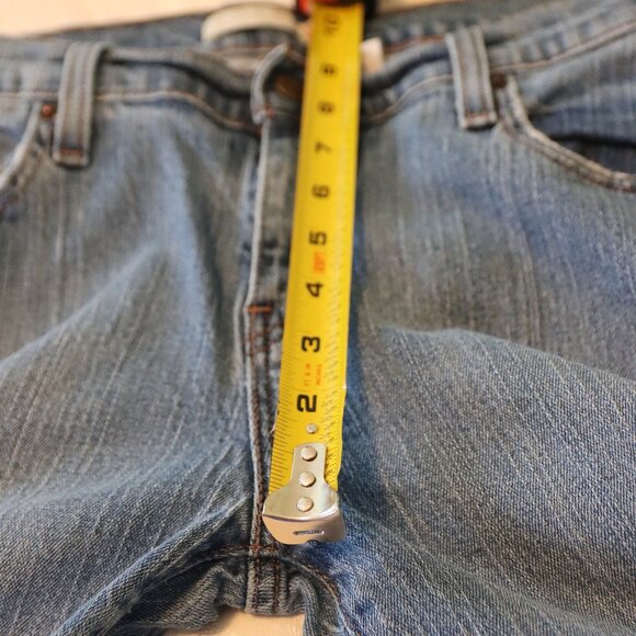 Levi's Curvy Fit Boot Leg Denim Blue Jeans Size 12 - Picture 11 of 16